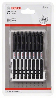 Упаковка бит для шуруповерта Impact Control, 8 шт. Bosch 2608522349 (2.608.522.349)